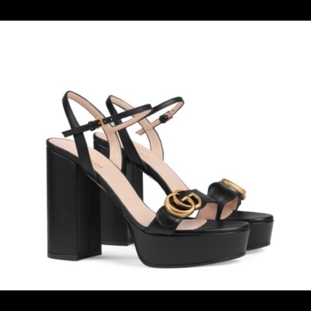 Gucci Marmont Platform Sandal
